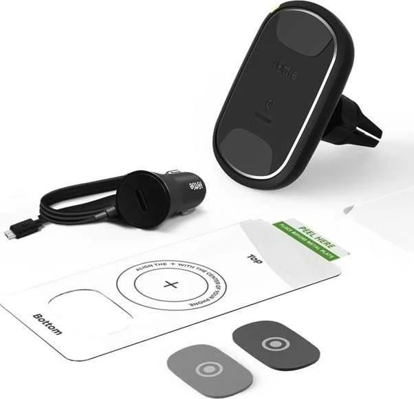 „iOttie iTap Wireless 2“ greito įkrovimo magnetinė ventiliacijos anga