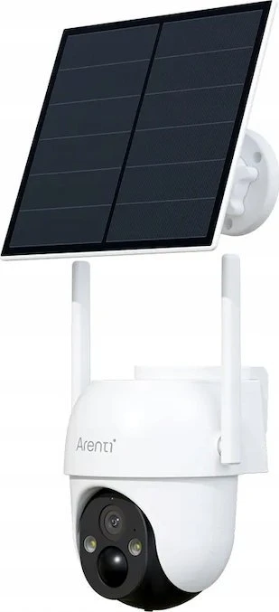 „Arenti“ ‚Arenti‘ GO2T-SP2 Lauko baterija įkraunama ‚Wi-Fi‘ 2K kamera, balta