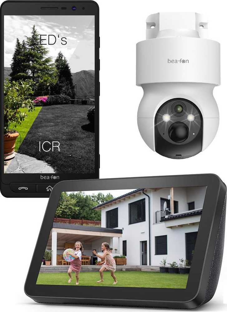 bea-fon Kamera IP Beafon SmartHome SAFER 3S Pro Akku Outdoor Kamera Tuya