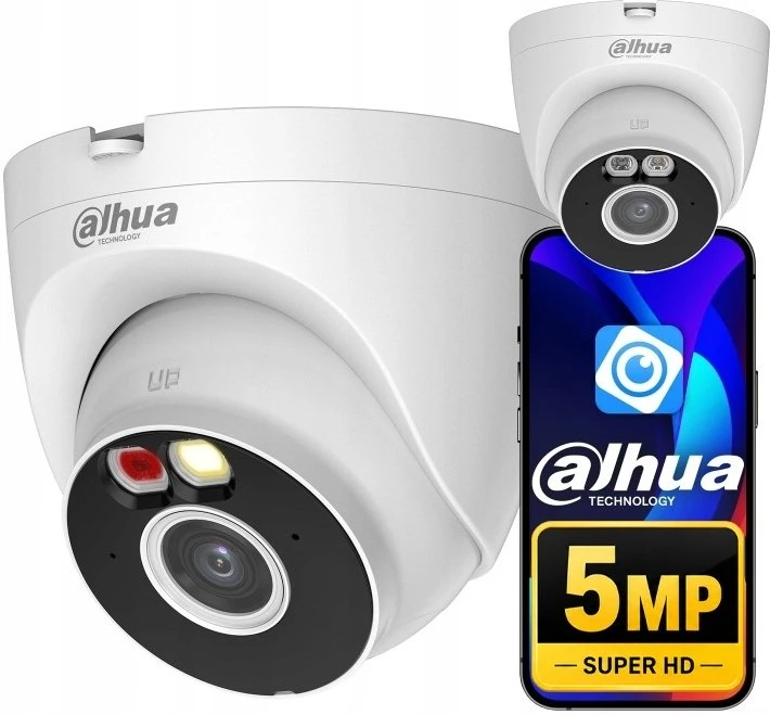 Dahua Europe Pro IPC-HFW1435S-W-0360B apsaugos stebėjimo kamera IP apsaugos kamera Vidaus ir lauko Lemputė Lubos / siena