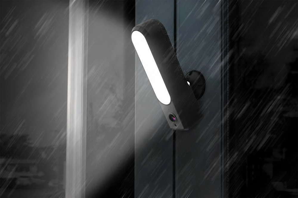 Digitus Skaitmenas | Išmanioji „Full HD“ lauko kamera su LED prožektoriumi, WLAN + valdymas balsu | DN-18602