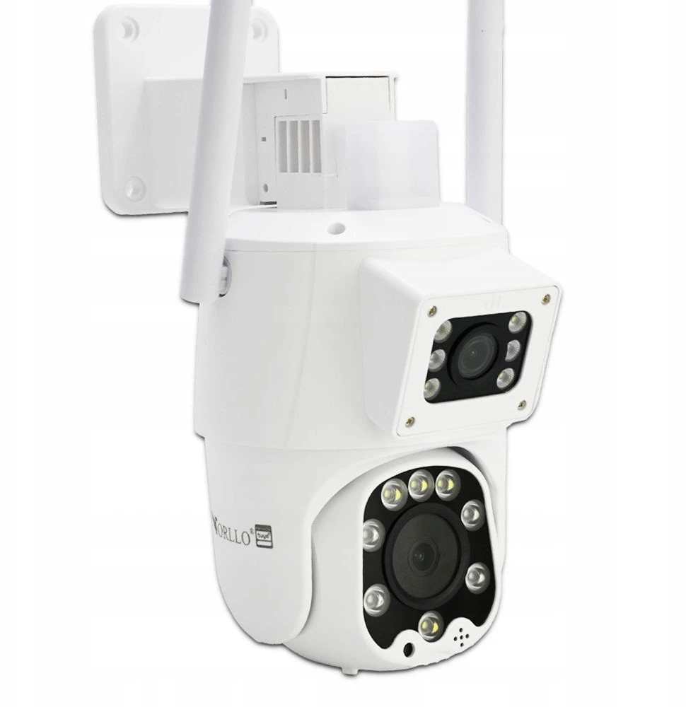IP kamera ORLLO IP kamera TZ8 dviguba 4MP+4MP 4G Wi-Fi