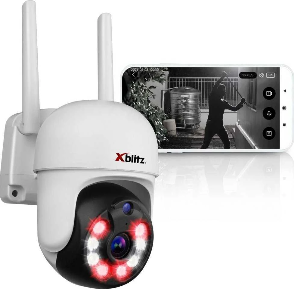 LAUKO IP KAMERA SUKAMA XB-ARMOR-400 Tuya išmanioji Wi-Fi - 4 Mpx 3.6 mm Xblitz
