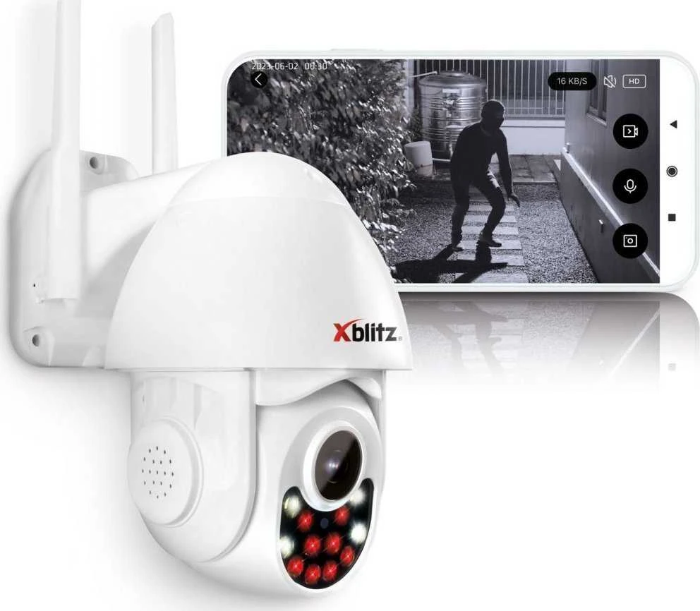 LAUKO IP KAMERA SUKAMA XB-ARMOR-500 Tuya išmanioji Wi-Fi - 5 Mpx 3.6 mm Xblitz