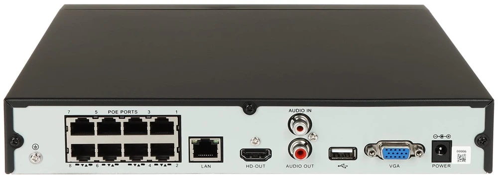 IP vaizdo įrašymo įrenginys APTI-N1621-8P-I3, 16 kanalų, 8 PoE