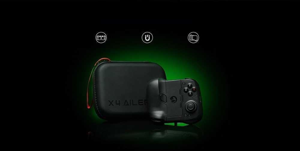 „GameSir“ – „X4a“ mobilus žaidimų valdiklis – juodas