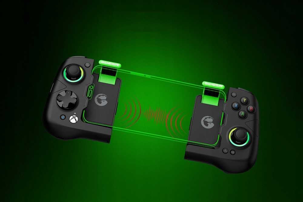 „GameSir“ – „X4a“ mobilus žaidimų valdiklis – juodas