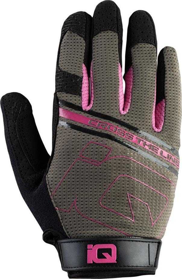 IQ CROSSI pirštinės WMNS JŪRINIS VĖŽLYS / CARMINE ROSE M