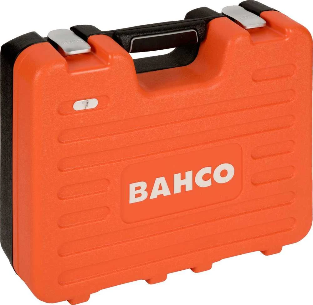 Bahco Galvučių, terkšlės ir priedų rinkinys 1/2" + 1/4" 77vnt