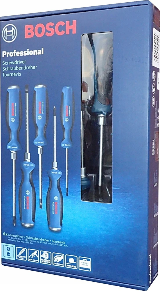 Bosch SL/PH atsuktuvų rinkinys 6vnt