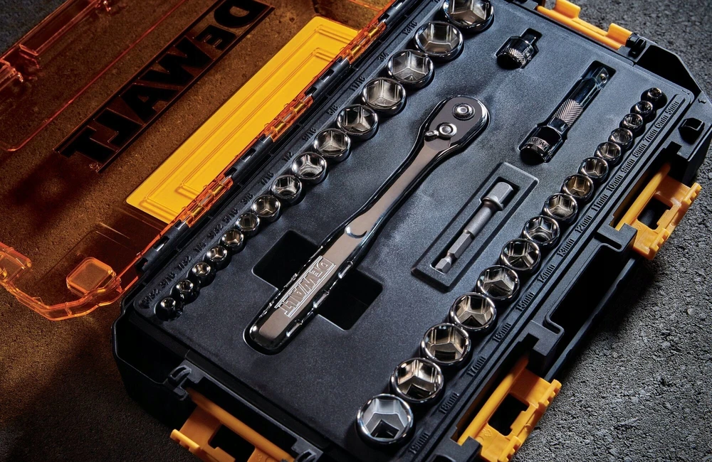 Sukimo galvučių komplektas DeWalt DWMT45034-0; 34 vnt.
