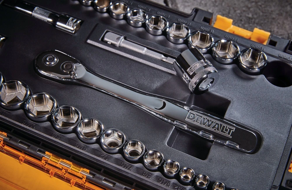 Sukimo galvučių komplektas DeWalt DWMT45034-0; 34 vnt.