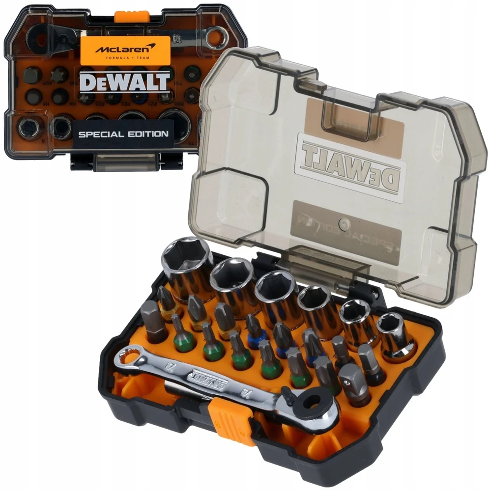 Grąžtas Sukimo antgalių komplektas DeWalt DT70906; 24 vnt.