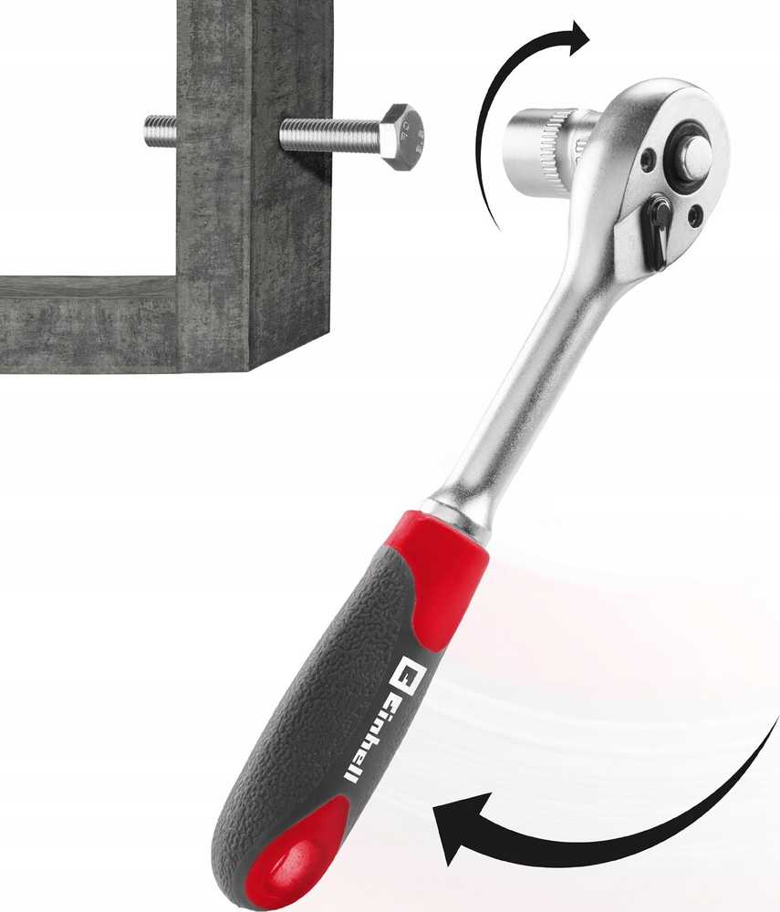 EINHELL atsuktuvų antgalių ir veržliarakčių komplektas su 1/4" reketu, 37 vnt. | Einhell