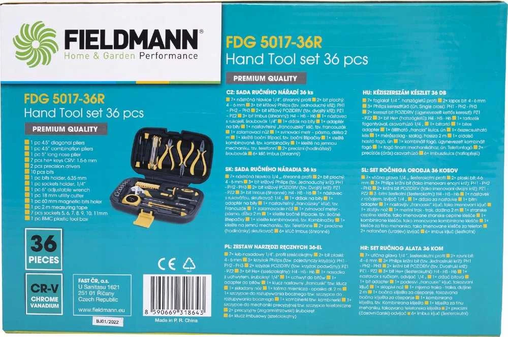 Įrankių rinkinys Fieldmann FDG 5017-36R