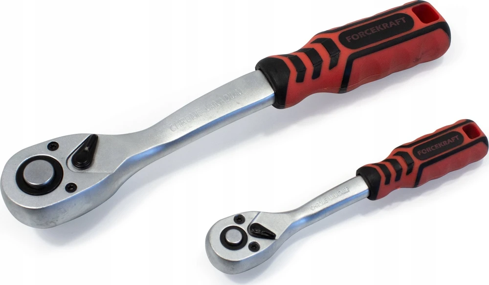 Įrankių rinkinys Forcekraft Įrankių rinkinys 82el. 1/2", 1/4" (6-kątnych)(4-32mm) "Profi"
