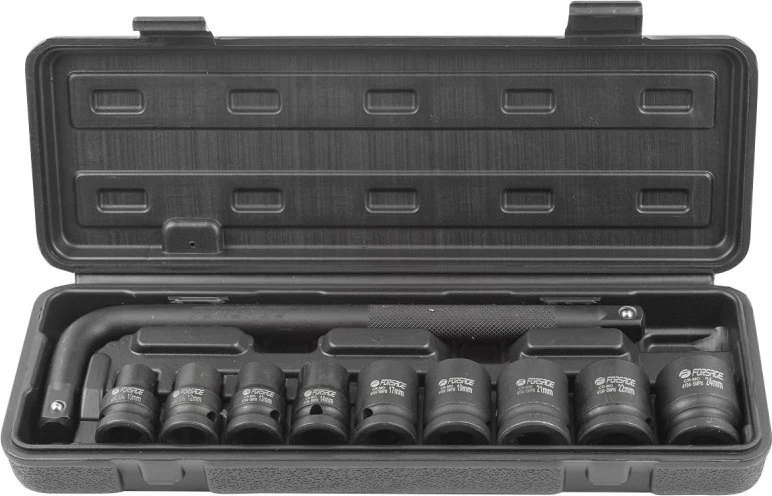 Įrankių rinkinys Forsage Įrankių rinkinys udarowych 1/2" 10el. (10-24mm)
