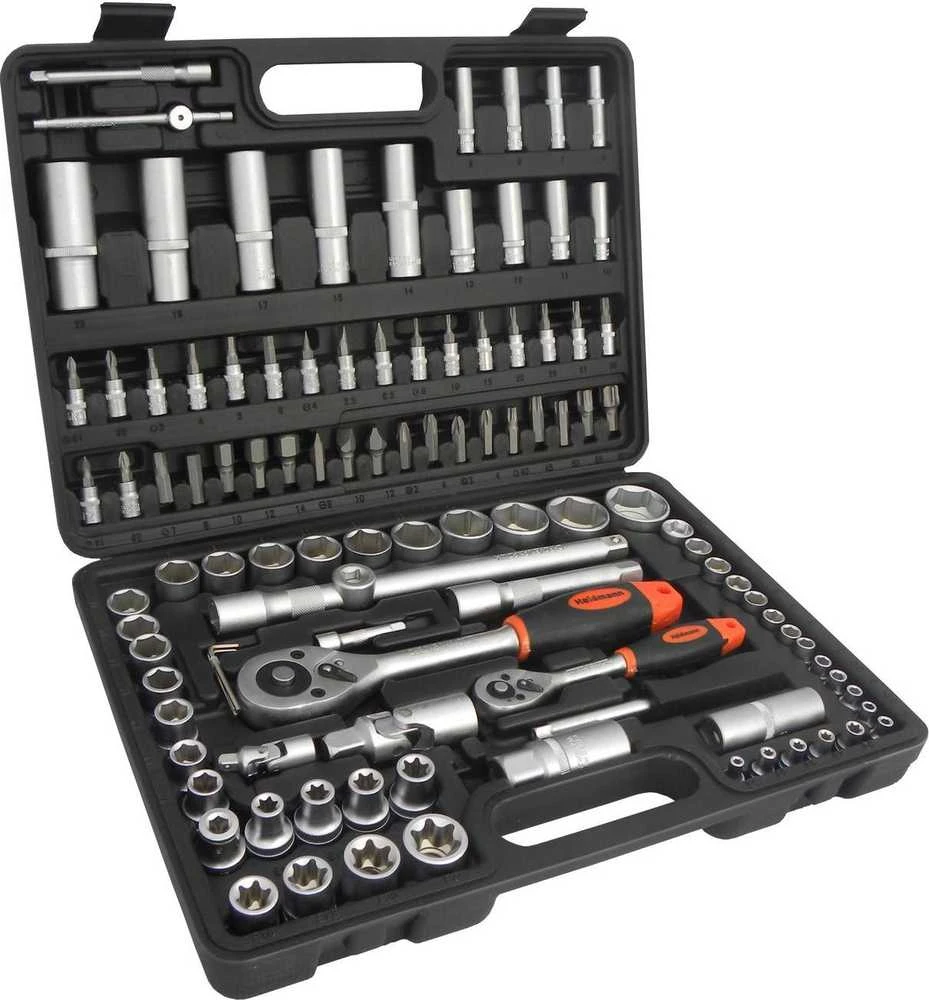 GEKO sukimo galvų ir terkšlių rinkinys 108 vnt. L-TECH 10151