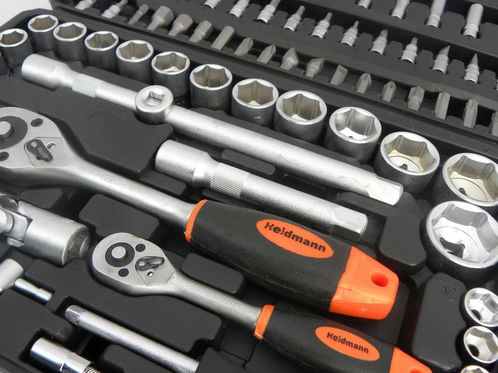 GEKO veržliarakčių RINKINYS 94el. L-TECH 10150