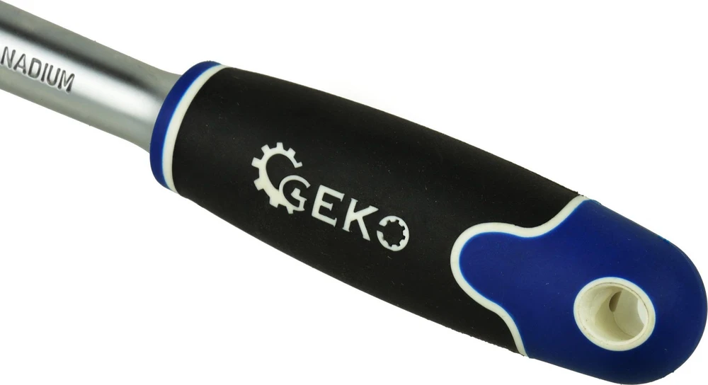 Galvučių su terkšle komplektas 8-32 mm 1/2' 19 vnt. GEKO G10103