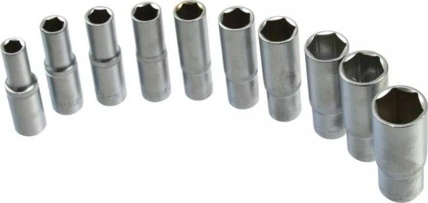 Įrankių rinkinys Geko KPL. NASADEK 1/2'' DŁUGICH 10EL.10-24MM(5/10) G13545 GEKO