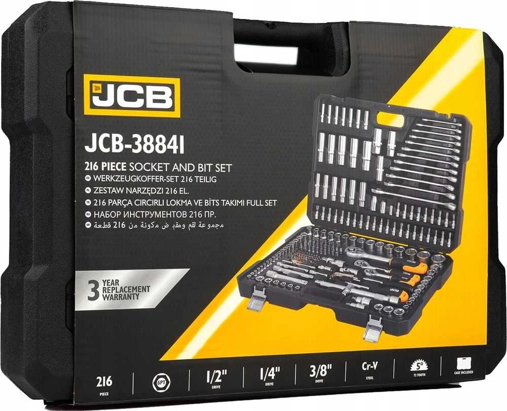 Įrankių rinkinys JBT 216 vnt. JCB-38841
