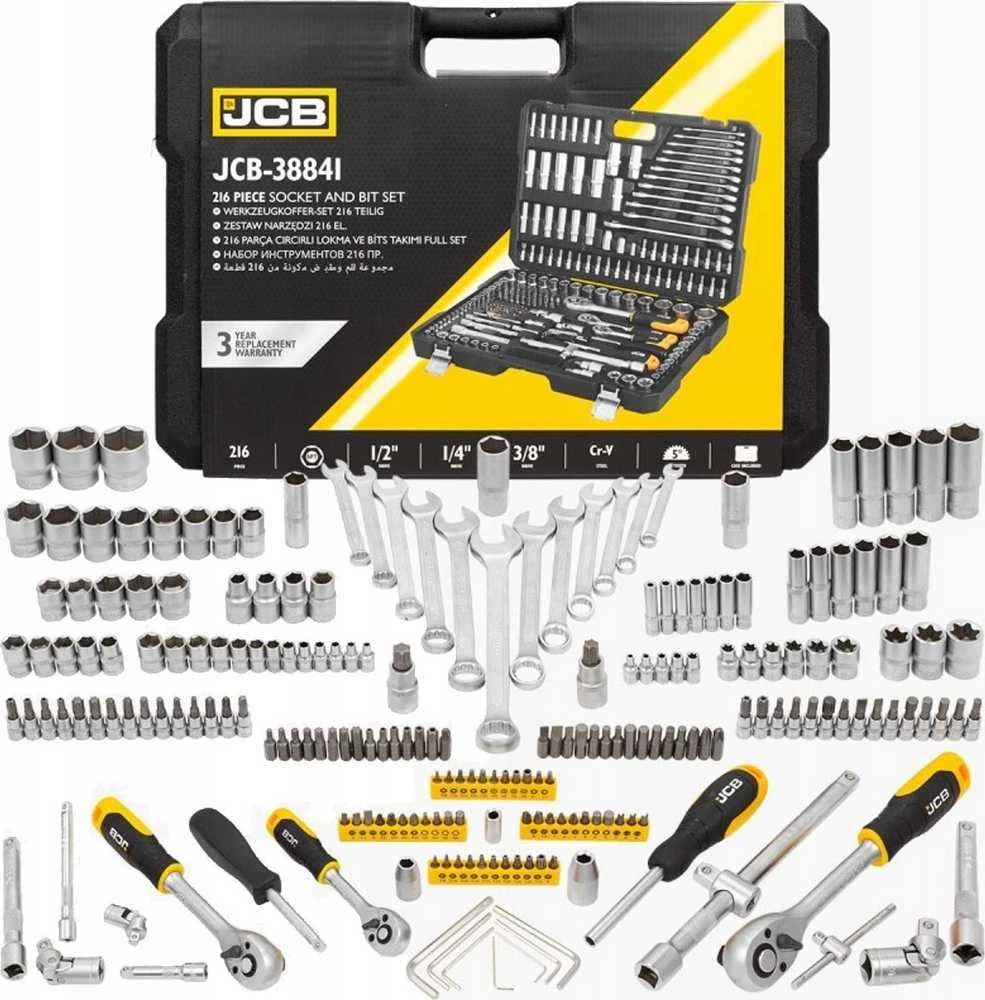 Įrankių rinkinys JBT 216 vnt. JCB-38841