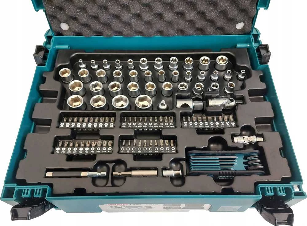 Makita RANKINIŲ ĮRANKIŲ RINKINYS (120VNT. ) E-08713