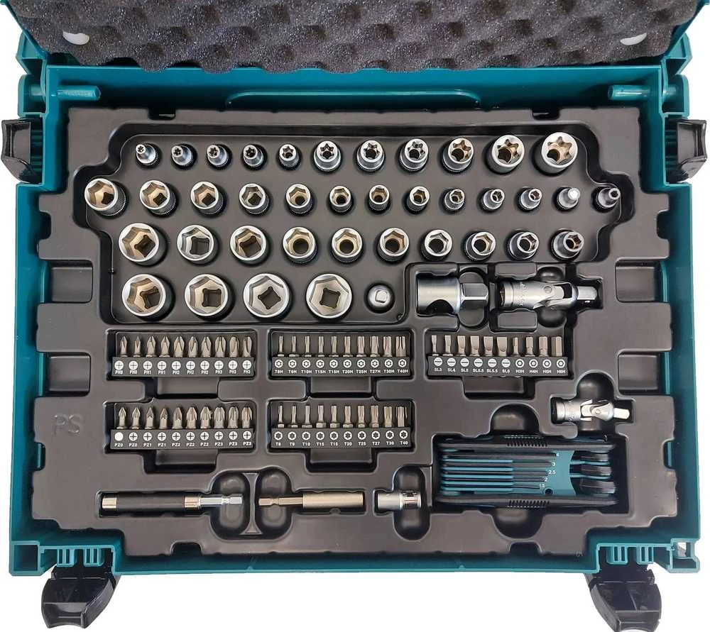 Makita RANKINIŲ ĮRANKIŲ RINKINYS (120VNT. ) E-08713