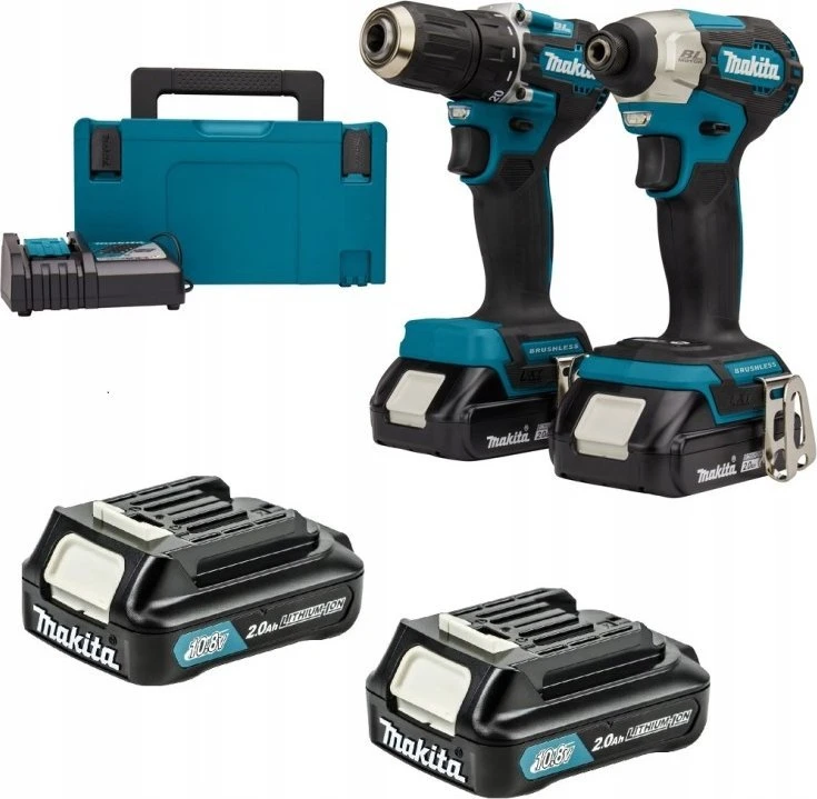 Makita Combo Set Li-Ion 18V LXT DDF487+DTD157 2*2.0Ah