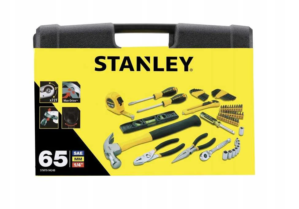 Stanley Mannesmann 159 dalių aliumininis įrankių vežimėlis su komplektu M29077