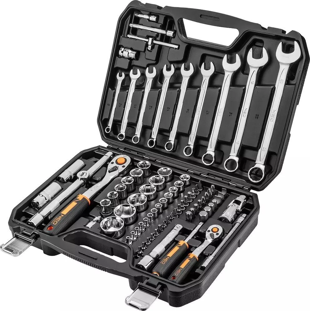 NEO tools 10-058 įrankių galvutė ir galvučių rinkinys
