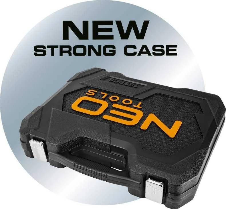 Neo Tools NEO įrankiai 10-060 galvučių/galvučių rinkinys