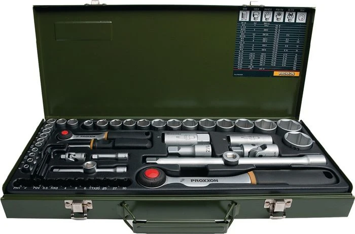 Proxxon įrankių rinkinys 55 vnt. (PR23040)