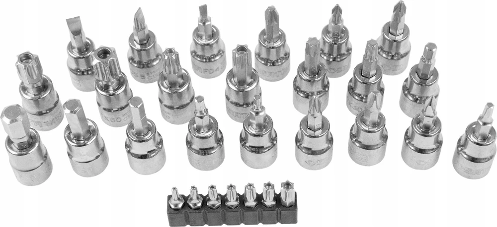 SATA Rinkinys KLUCZY 150el 1/4" 3/8" 1/2"WALIZKA