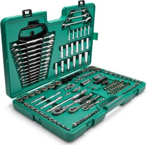 SATA Rinkinys KLUCZY 150el 1/4" 3/8" 1/2"WALIZKA
