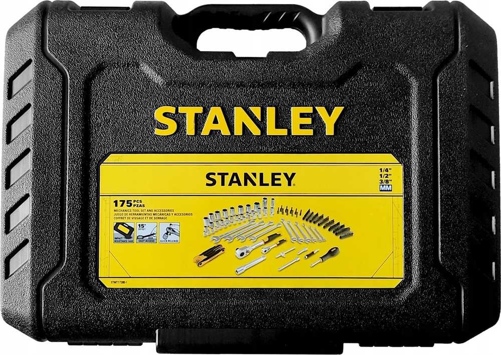 Stanley RAKTŲ RINKINYS 175 vnt. 1/4 - 1/2