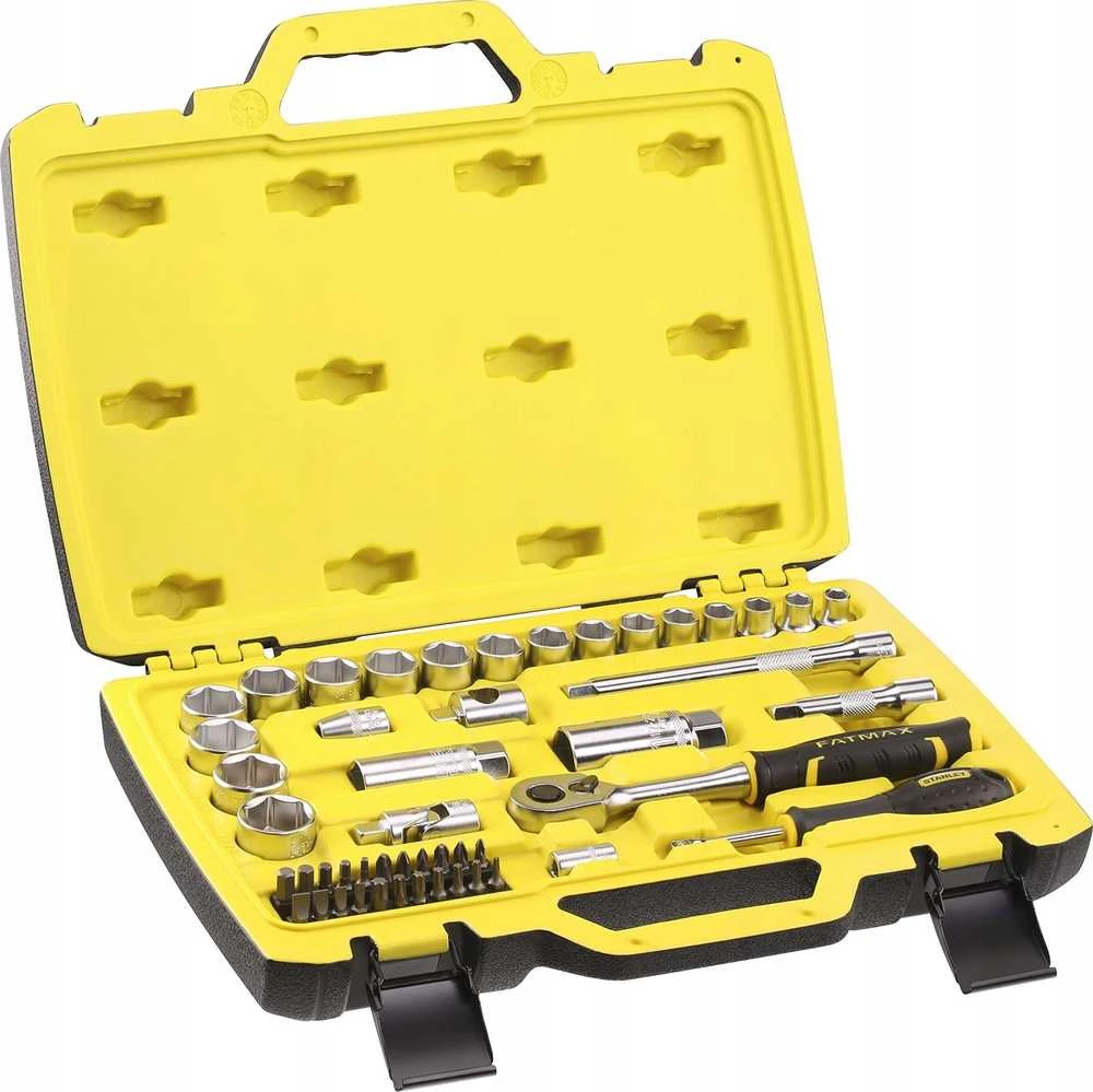 Stanley ST.Rinkinys SU 3/8" RETKETU IR PRIEDAIS 49 VNT.