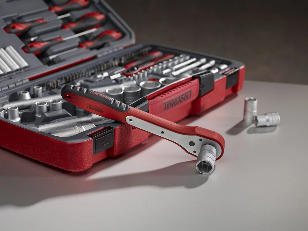 TengTools Įrankių komplektas Teng Tools TM095; 1/4''; 1/2''; 95 vnt.
