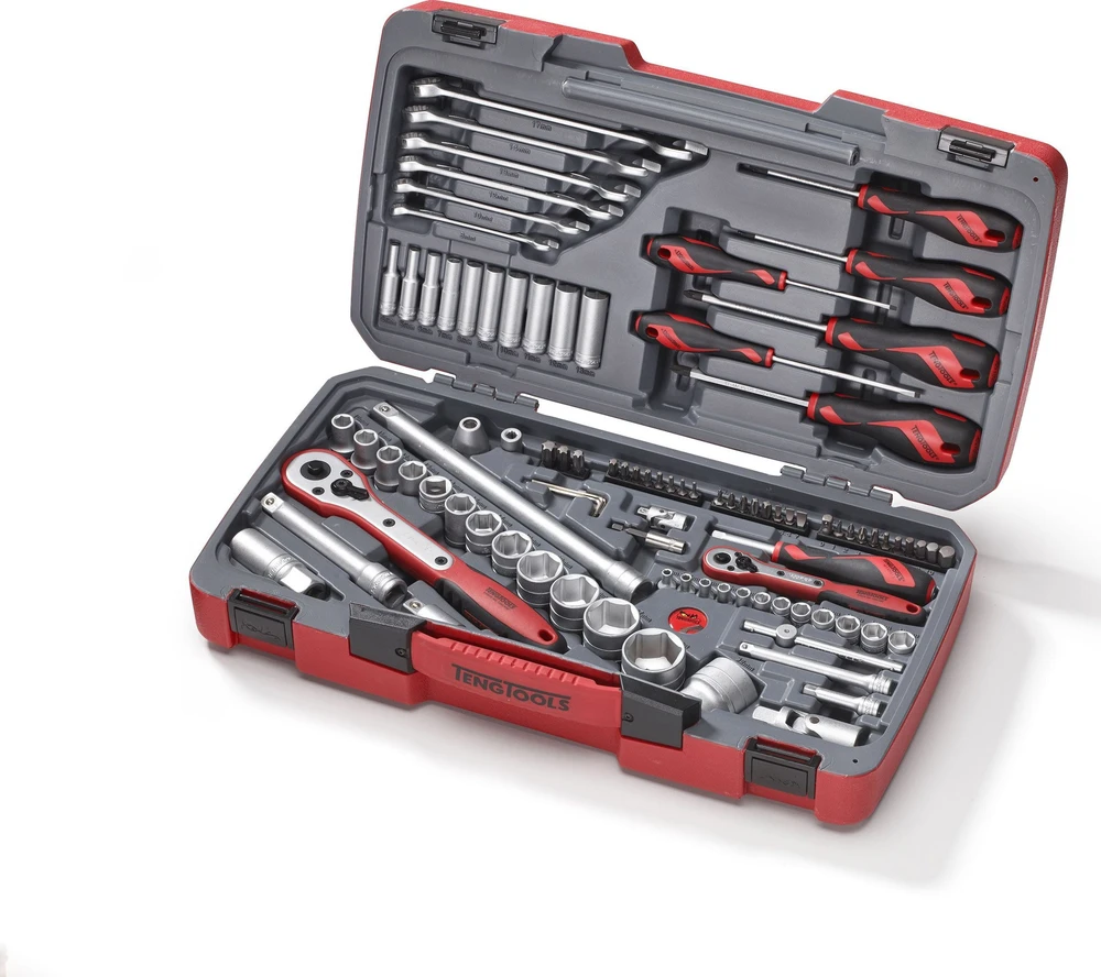 TengTools Įrankių komplektas Teng Tools TM095; 1/4''; 1/2''; 95 vnt.