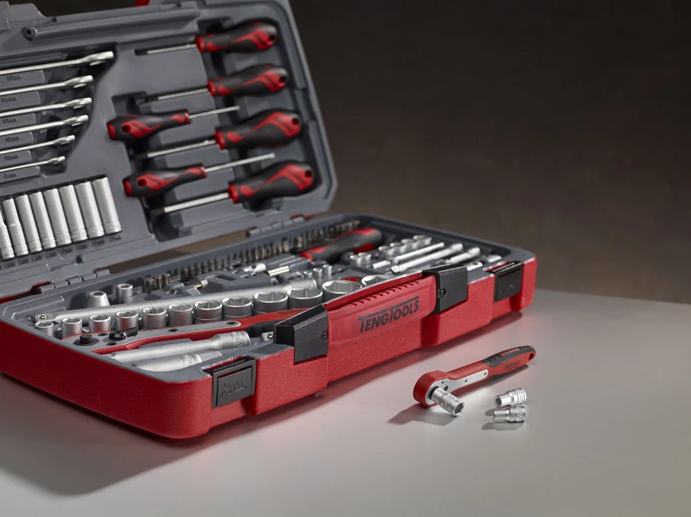 TengTools Įrankių komplektas Teng Tools TM095; 1/4''; 1/2''; 95 vnt.