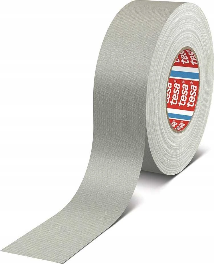 Tesa Klejenie tkanin 50m x 50mm Gaffer tape sidabrinė 53949
