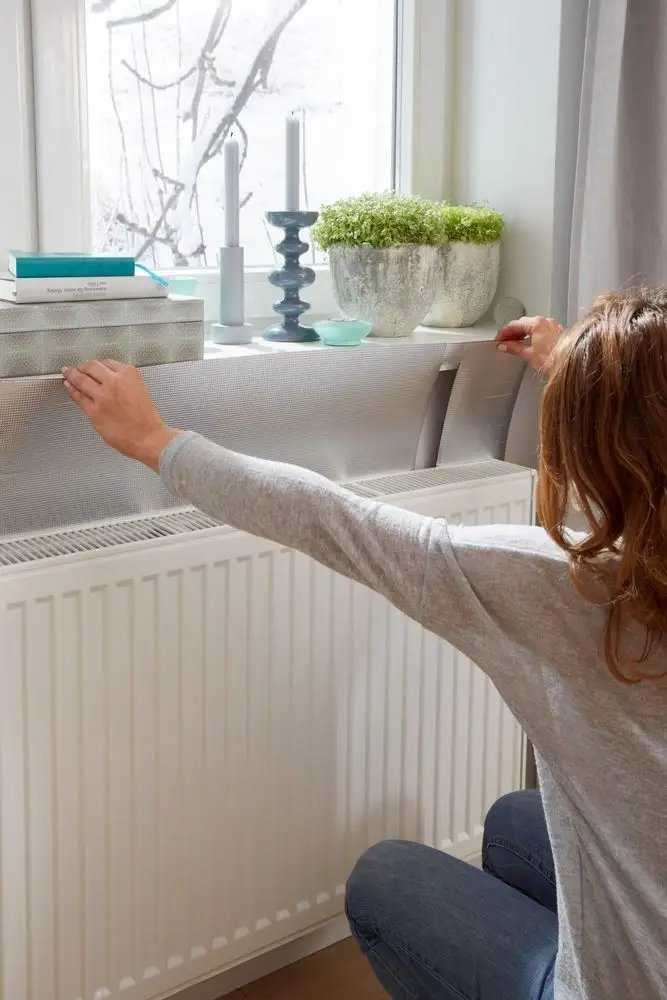 tesa šilumą atspindintis radiatoriaus ekranas 1m/70cm