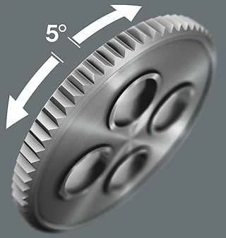 Įrankių komplektas Wera Zyklop Speed 8100 SC; 1/2''; 28 vnt.