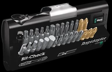 WERA Bit-Check 30 Zyklop Mini 1 Bit-Check w. terkšlė
