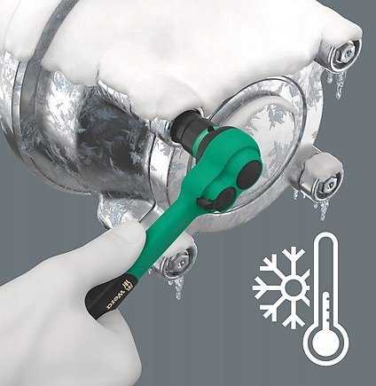 Wera terkšlė ZYKLOP COMFORT SB 13 3/8'' W ZEST. METRYCZ, 11CZ. įrankių rinkinys