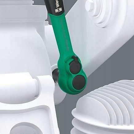 Wera terkšlė ZYKLOP COMFORT SB 13 3/8'' W ZEST. METRYCZ, 11CZ. įrankių rinkinys