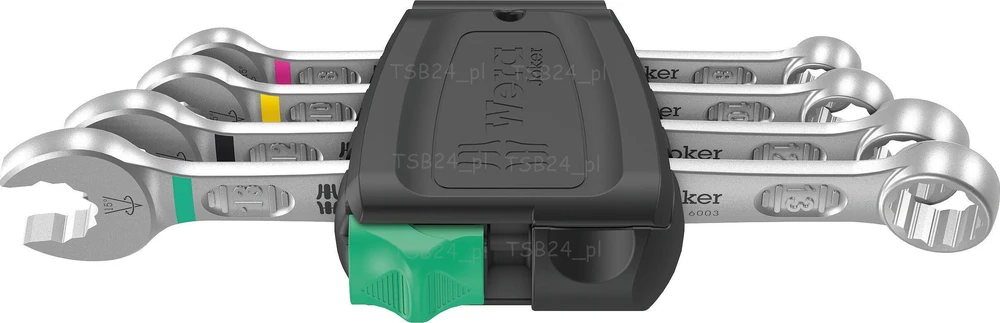 Wera 6003 Joker 4, kombinuotų raktų rinkinys, 4 vnt 8-13mm