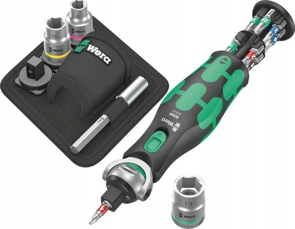 Wera 8009 Zyklop kišeninis rinkinys, 18vnt