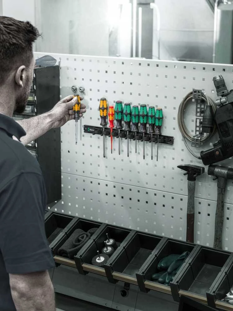 Rinkinys Wera įrankiai Wera 9650 magnetinė juostelė Kraftform atsuktuvų rinkinys, 9 vnt